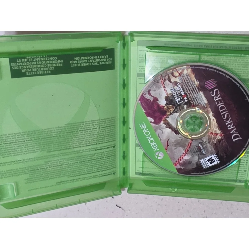 Darksiders III 3 Xbox One Video Game THQ Nordic Action Adventure 2018